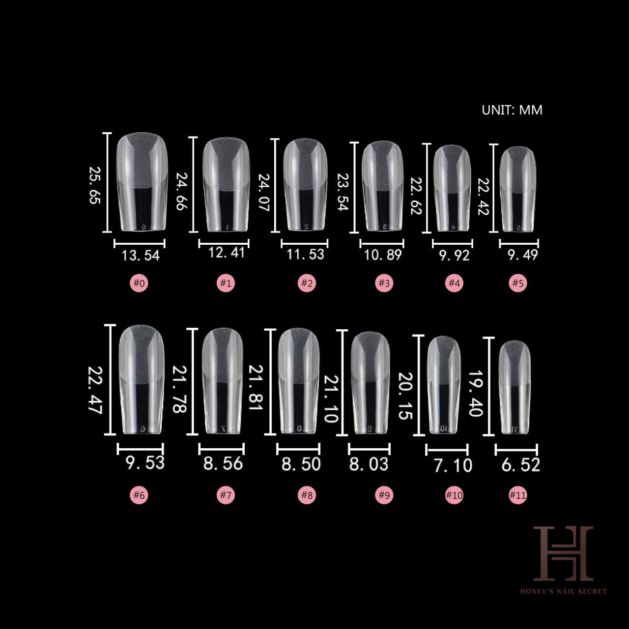 PRO PRESS ON - MEDIUM SQUARE