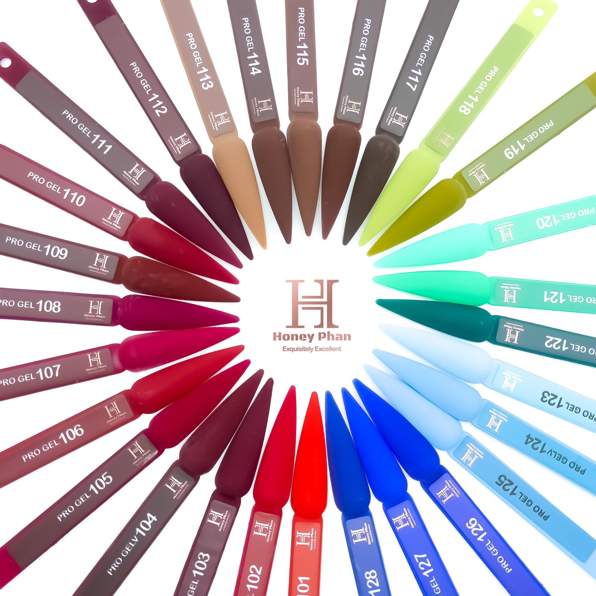 PREMIUM GEL POLISH COLLECTION 192 COLORS  ( HEMA-Free & TPO-Free )