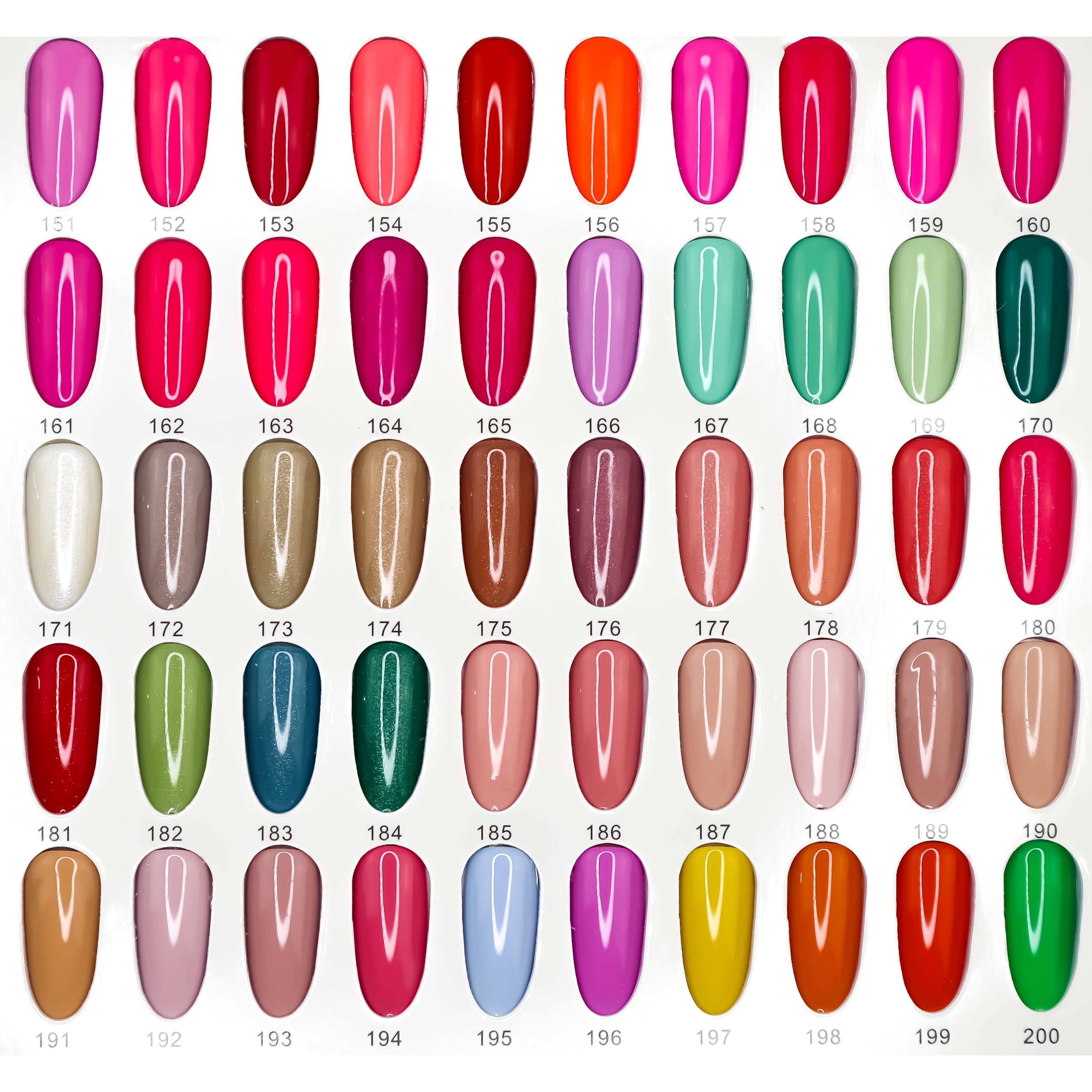 FULL LINE 4 in 1 PREMIUM ACRYLIC + GEL & LACQUER 200 COLORS