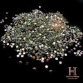 AB Rhinestone Round ss4 (1440pcs)- R2