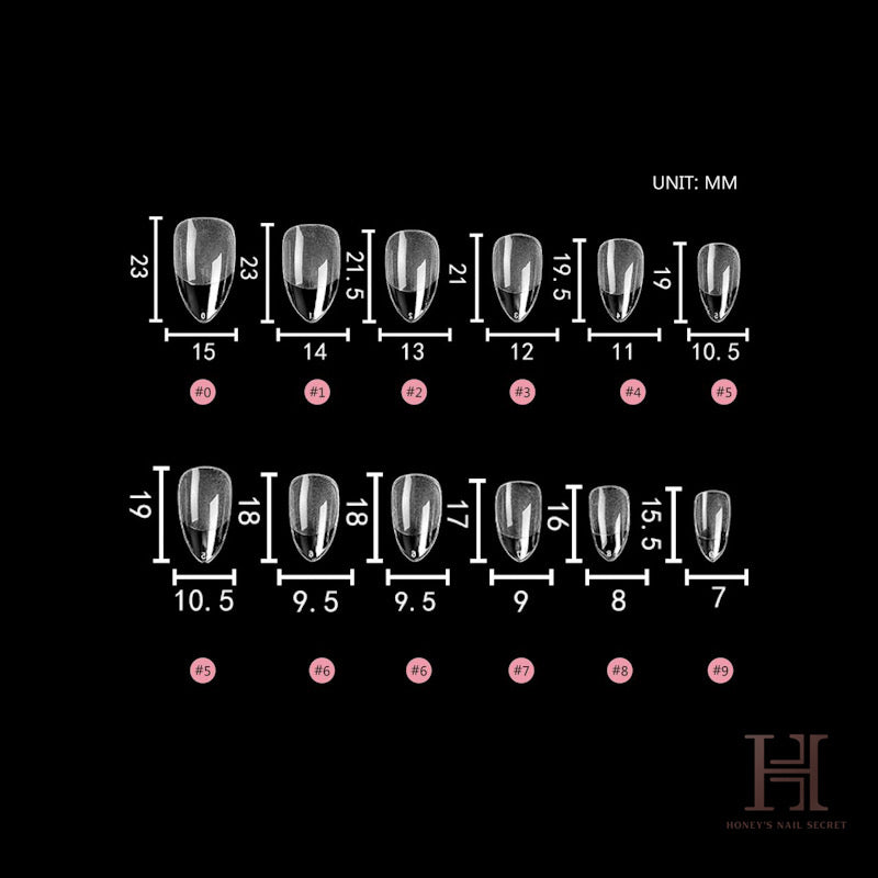 PRO PRESS ON - SHORT ALMOND