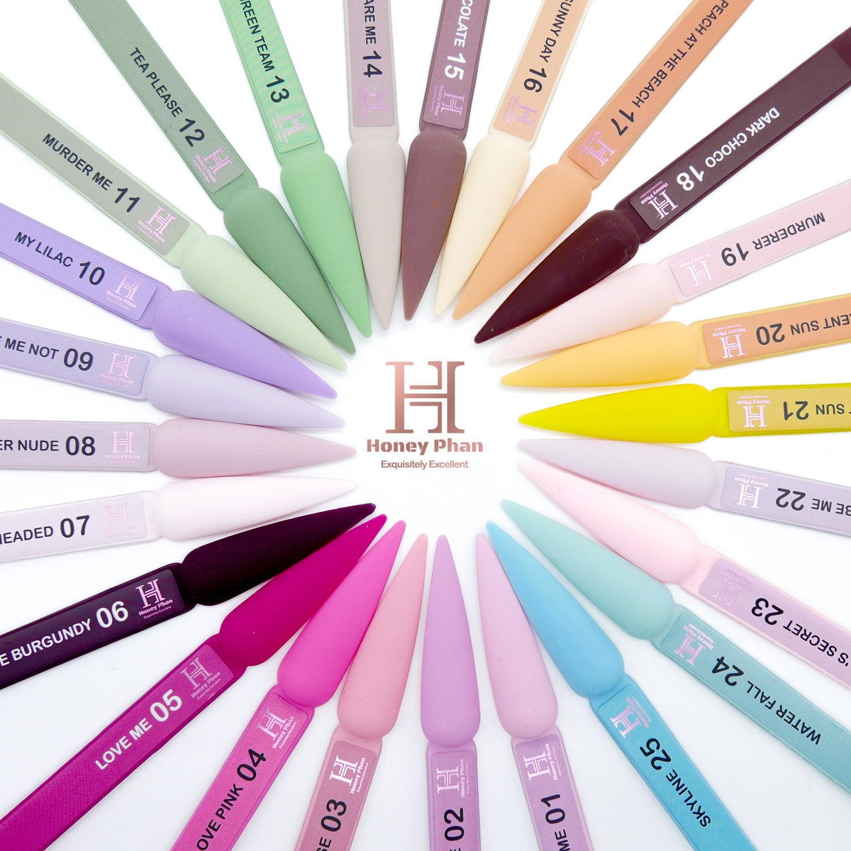 PREMIUM GEL POLISH COLLECTION 192 COLORS  ( HEMA-Free & TPO-Free )