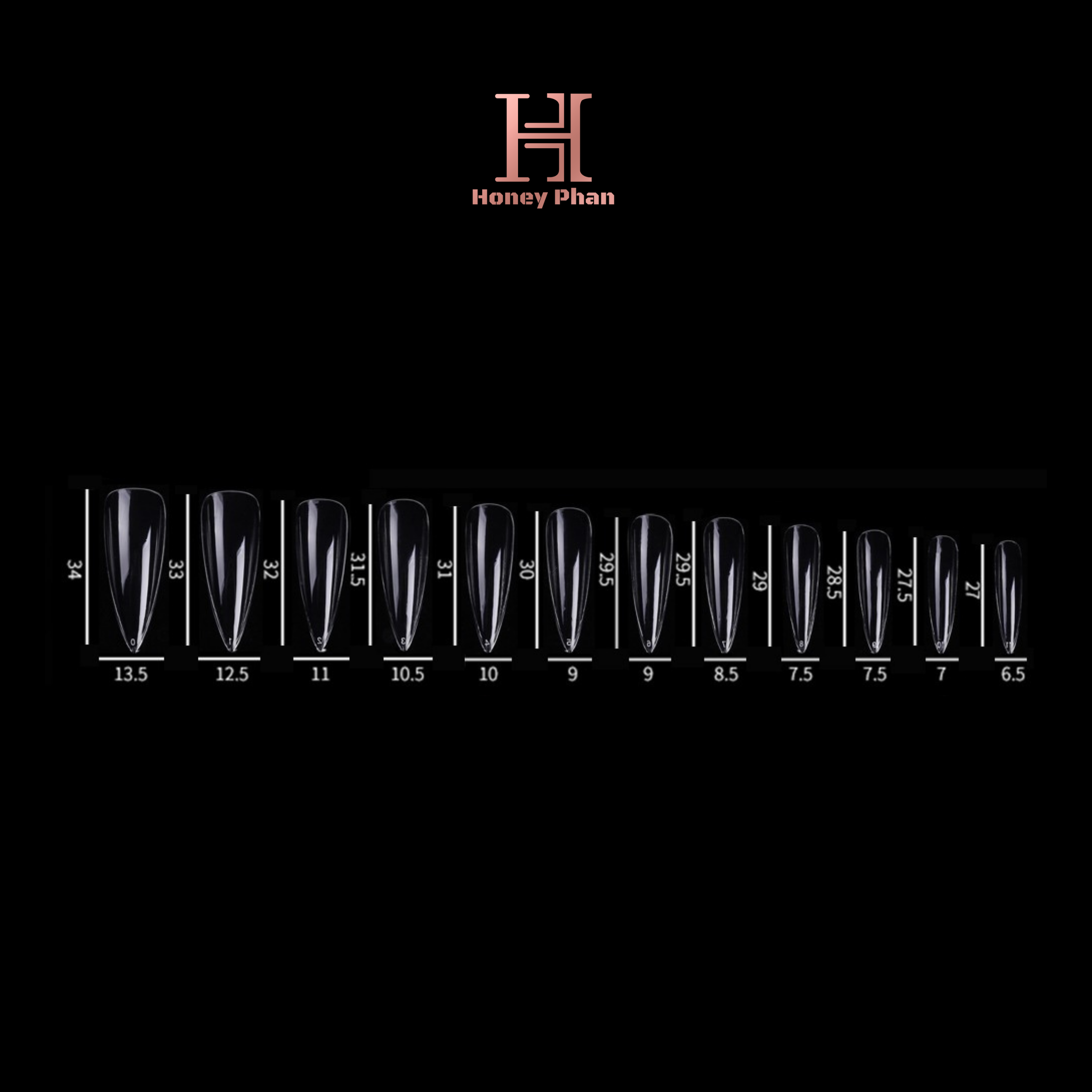 PRO PRESS ON - LONG STILETTO