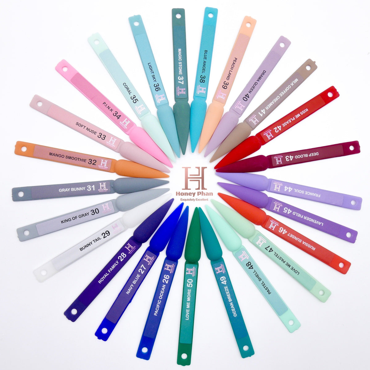 PREMIUM GEL POLISH COLLECTION 192 COLORS  ( HEMA-Free & TPO-Free )