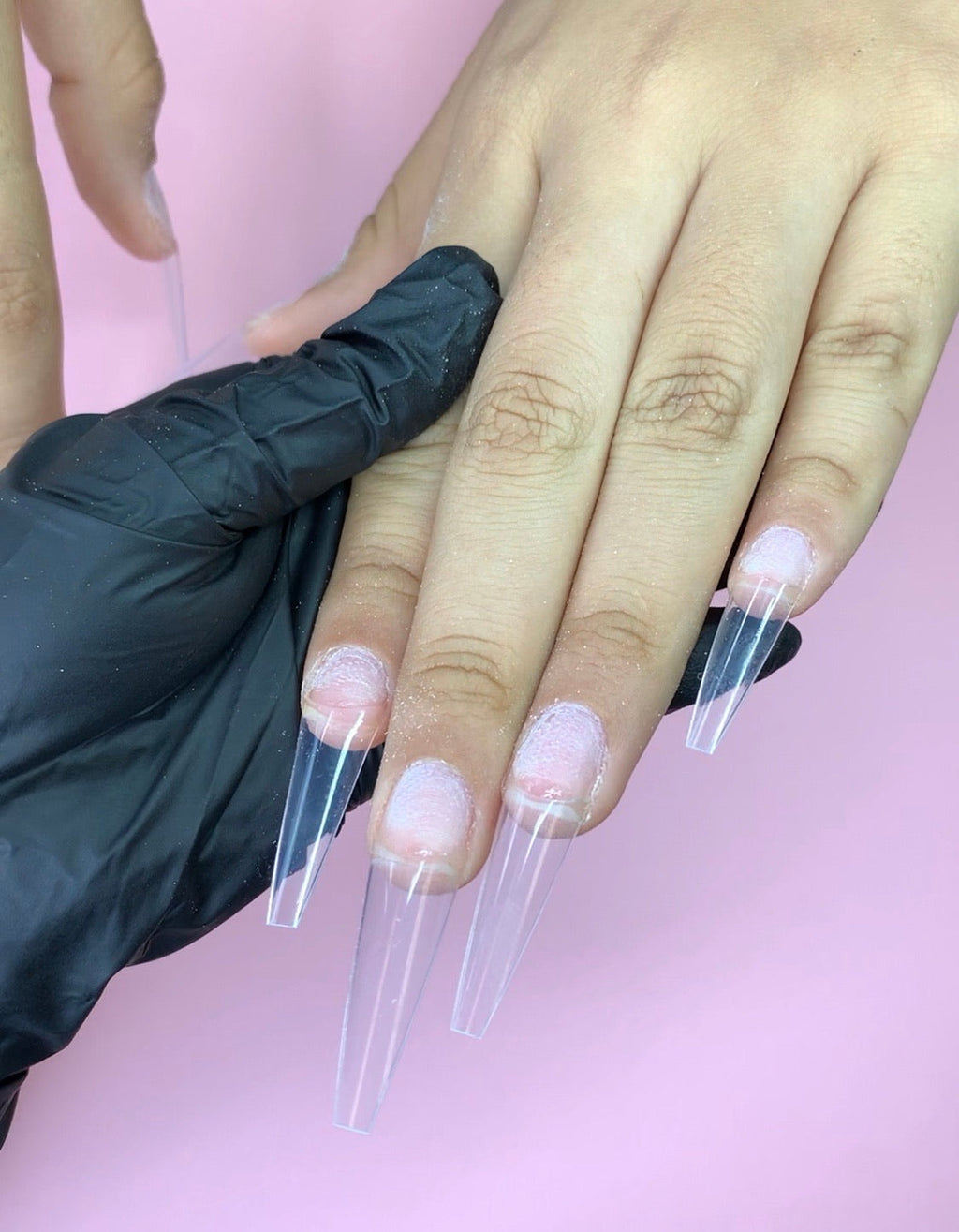 Instant Middle-Long Stiletto Nail Tips (600 pcs) - Honey's Nail Secret