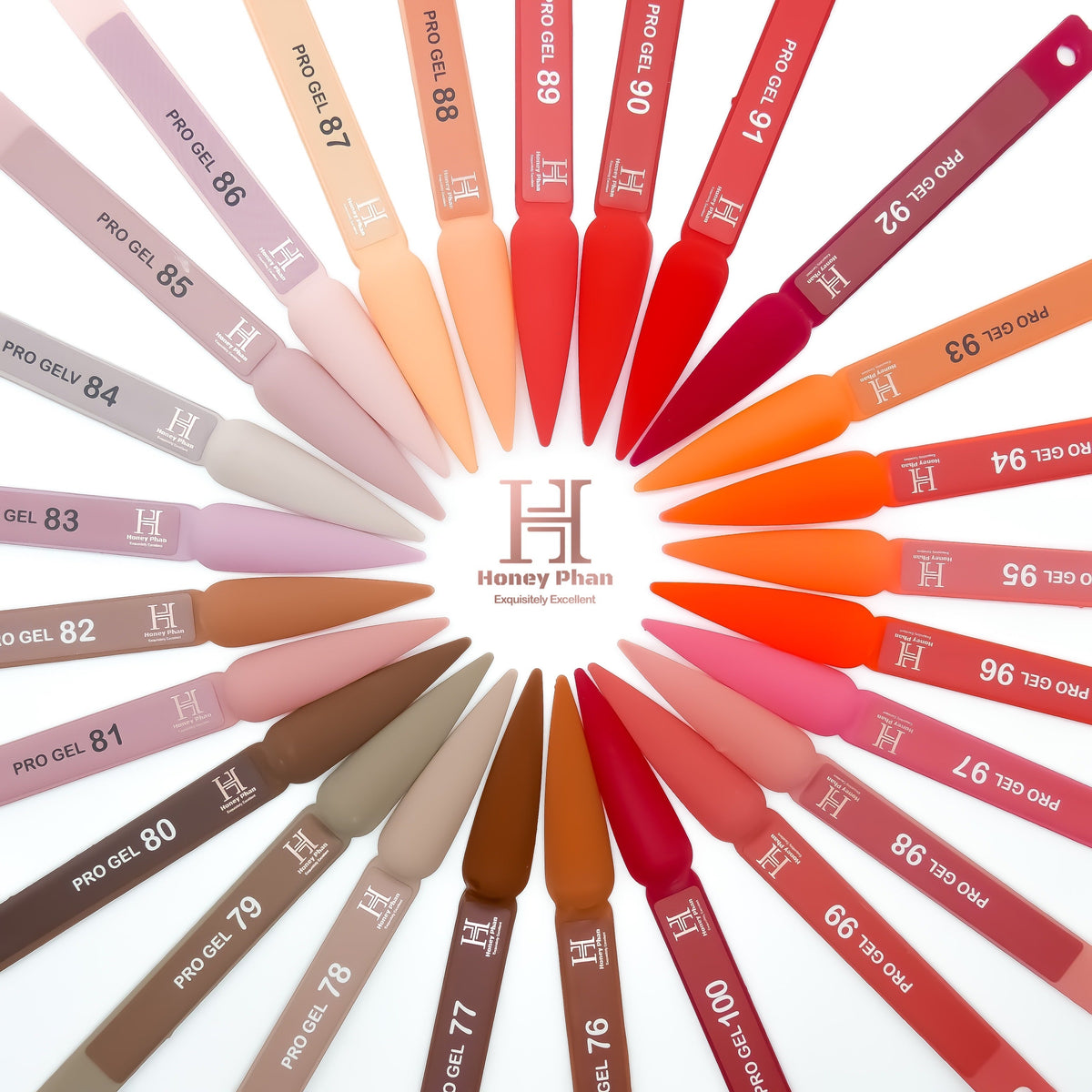 PREMIUM GEL POLISH COLLECTION 192 COLORS  ( HEMA-Free & TPO-Free )