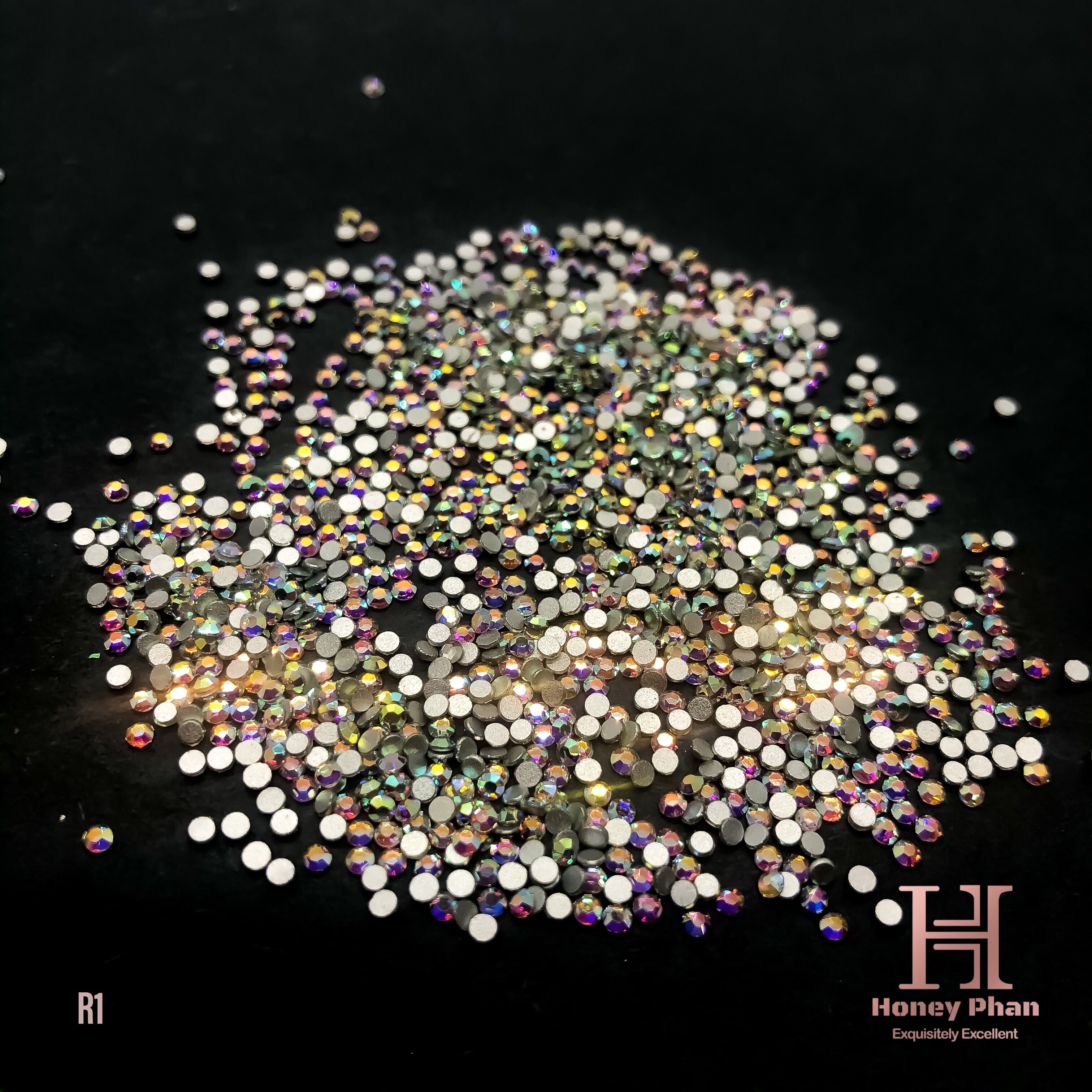 AB Rhinestone Round ss8 (1440pcs)- R4